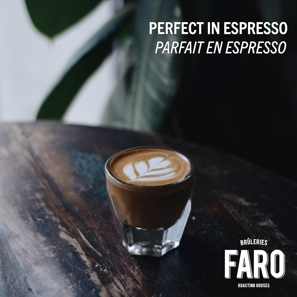 CAFÉ ESPRESSO ITALIEN FARO | GRAINS | ÉQUITABLE +CASHER | 2.2 KG