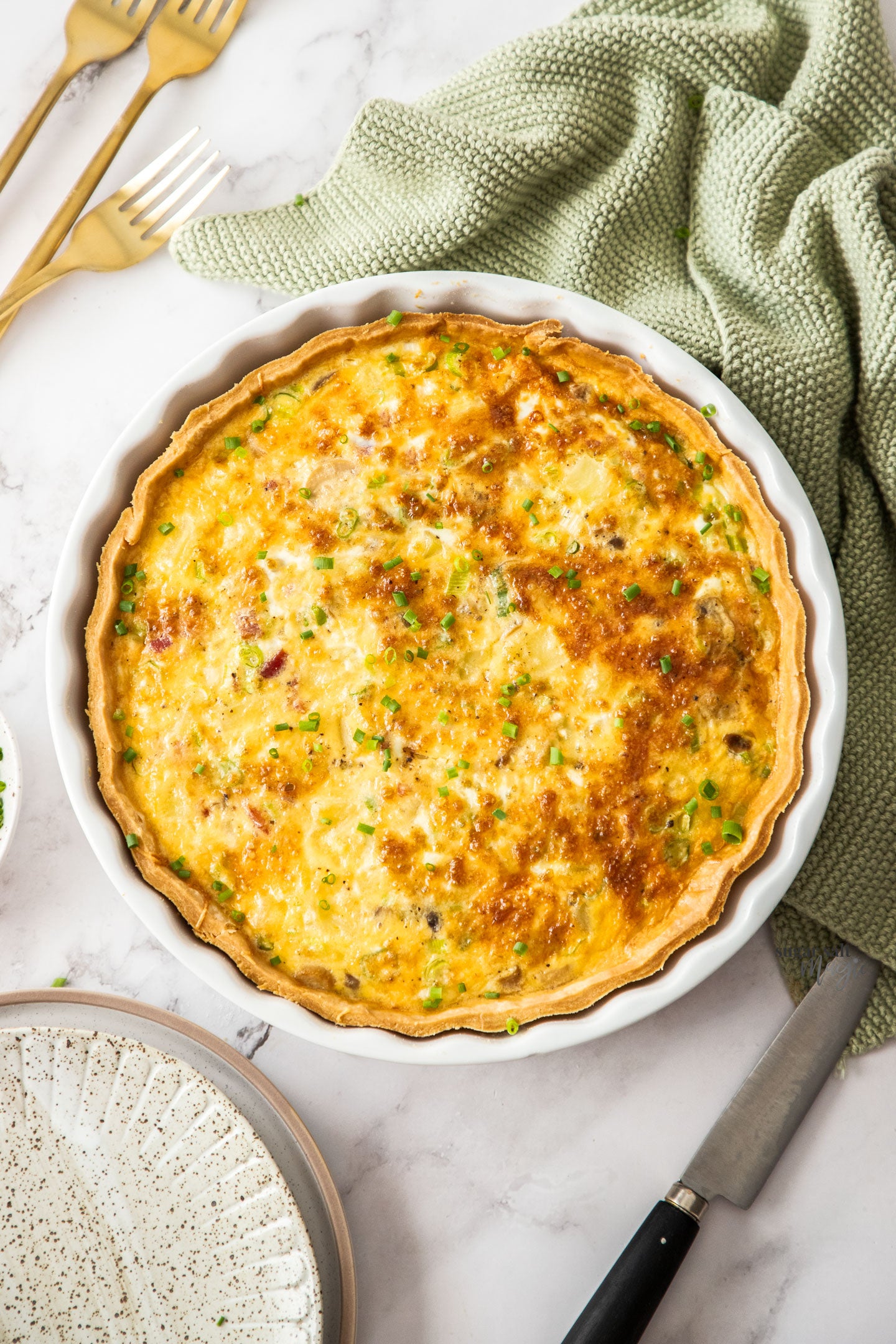 QUICHE DÉJEUNER | DE LA FERME À L'ASSIETTE (9 POUCES)