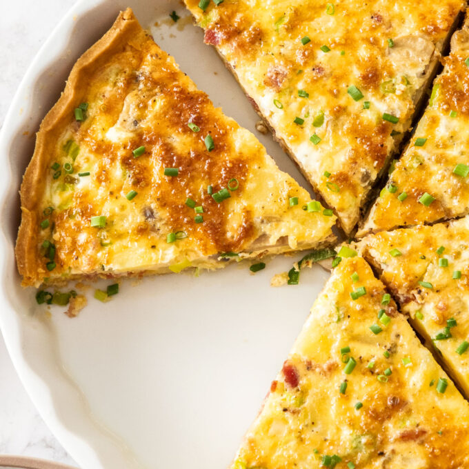 QUICHE DÉJEUNER | DE LA FERME À L'ASSIETTE (9 POUCES)