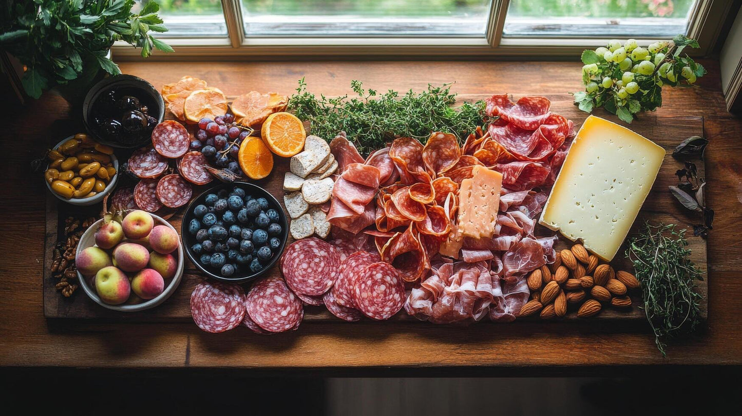 PLATEAU DE FROMAGES +CHARCUTERIES | PRODUITS TERROIR LOCAL | 6 PERSONNES ET+