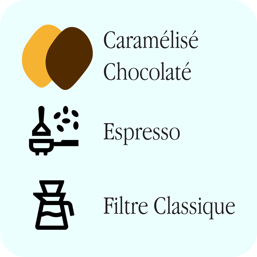 CAFÉ EN GRAINS APPALACHES | DÉCAFÉINÉ MEXIQUE | 340 GR
