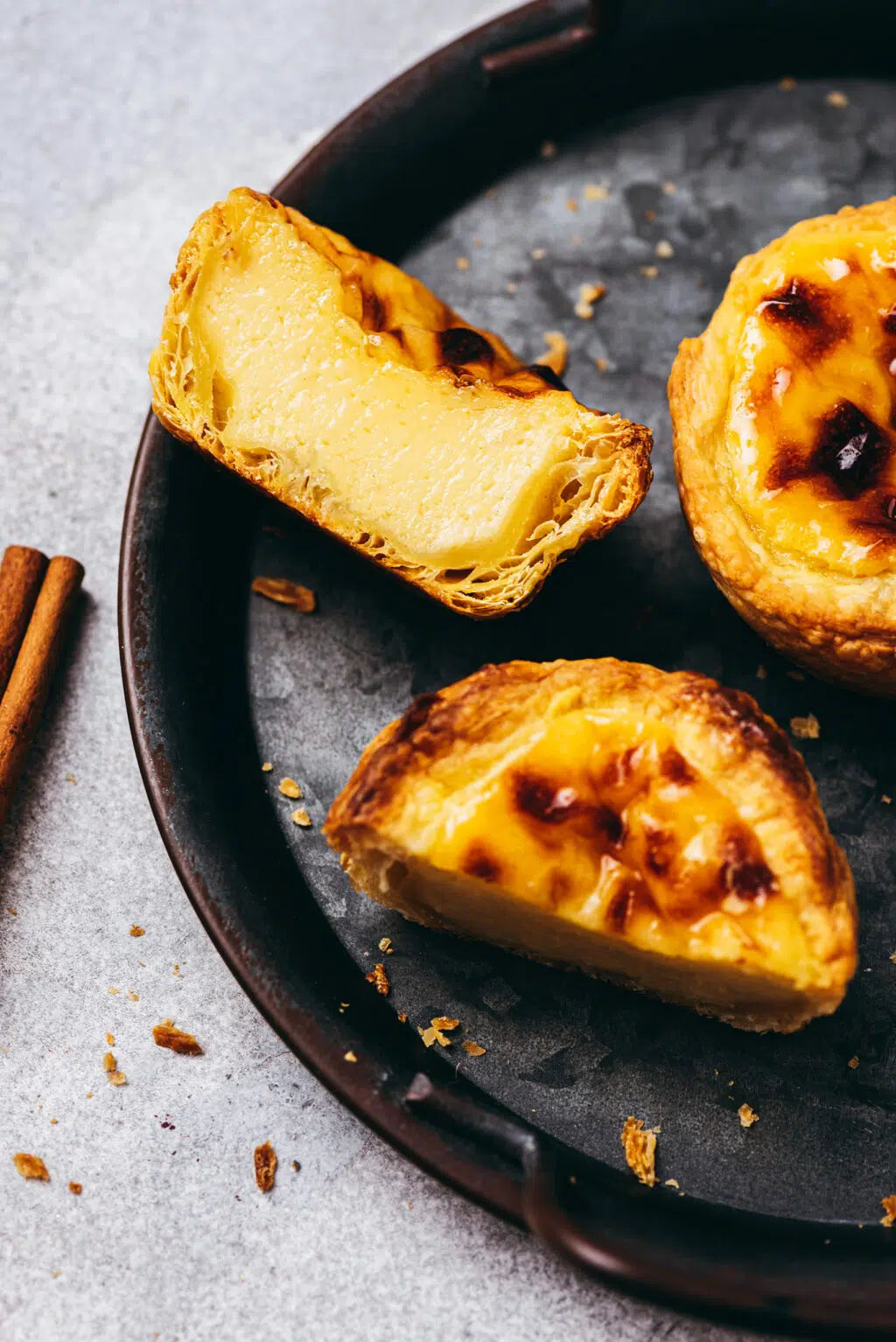PASTEL DE NATAS | PÂTE FEUILLETÉE FARCIE DE CRÈME PÂTISSIÈRE