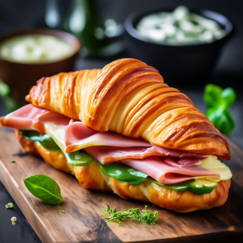 SANDWICH CROISSANT JAMBON +BRIE