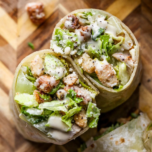 SANDWICH WRAP AU POULET CÉSAR