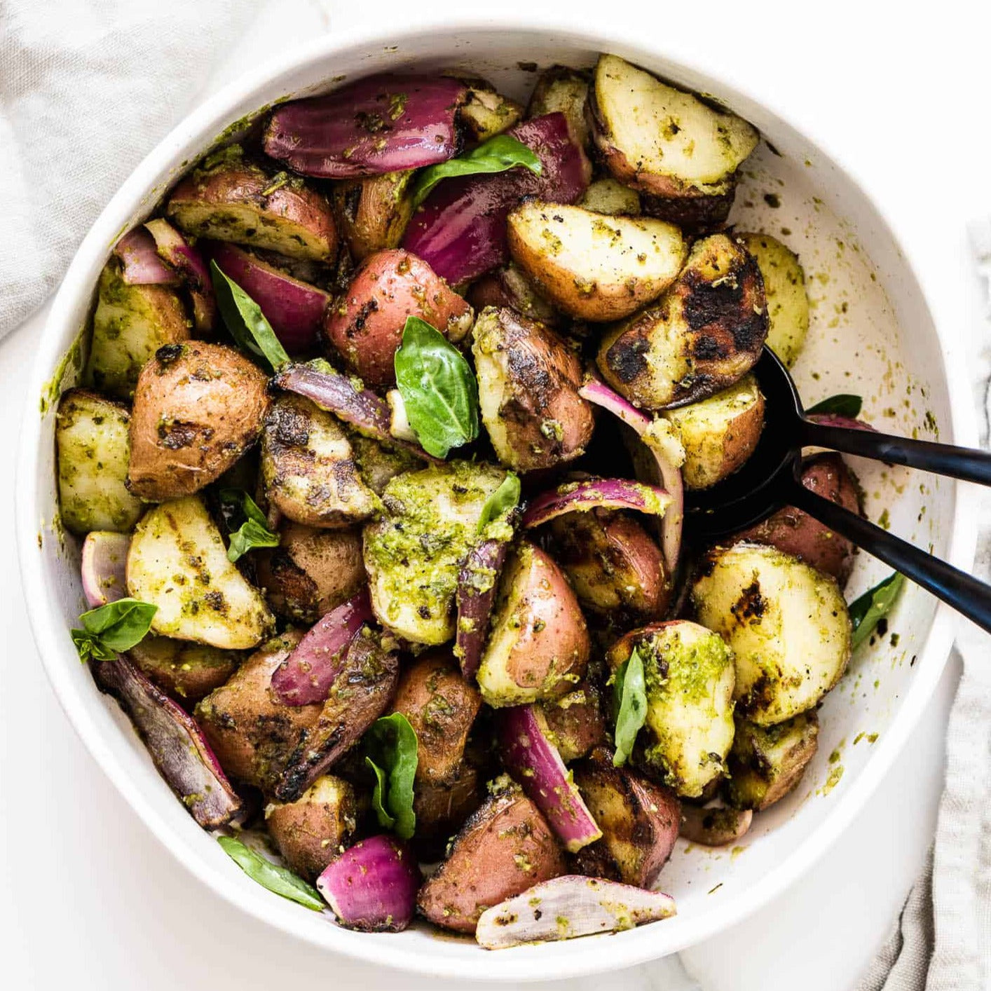 SALADE DE POMMES DE TERRE GRILLÉES | 2 FORMATS | VEGAN