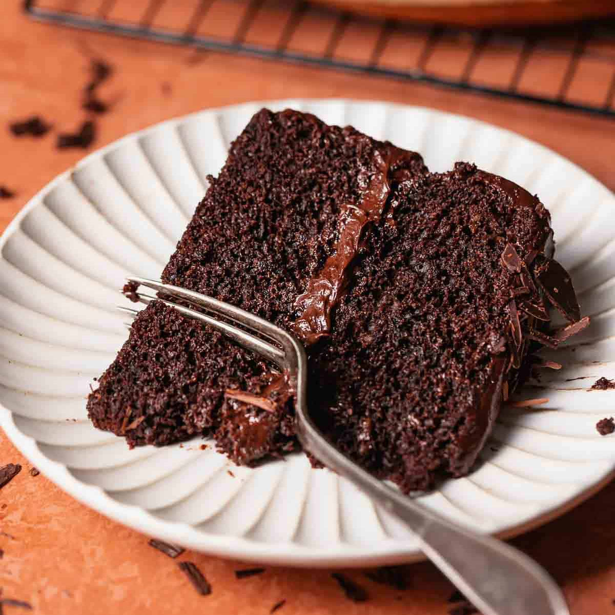 GÂTEAU EN POINTE | DOUBLE CHOCOLAT