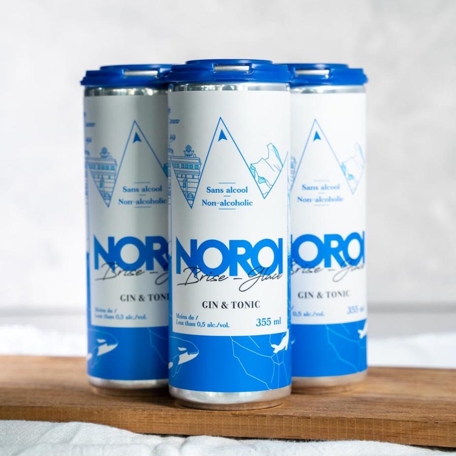 COCKTAIL SANS ALCOOL | NOROI GIN +TONIC | 355 ML