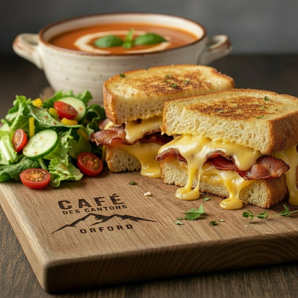 MERCH CAFÉ DES CANTONS | SAC EN COTON RECYCLÉ (17" x 15")