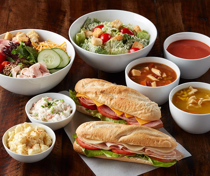 SANDWICHES +SOUPES +SALADES