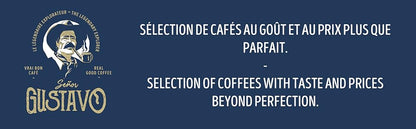 CAFÉ SEÑOR GUSTAVO | MOULU | EL MAGNIFICO MOKA-JAVA