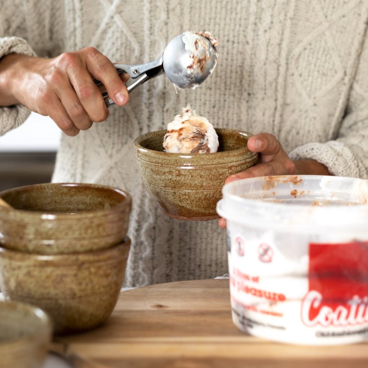 CRÈME GLACÉE COATICOOK | 1 LITRE | ÉRABLE & NOIX