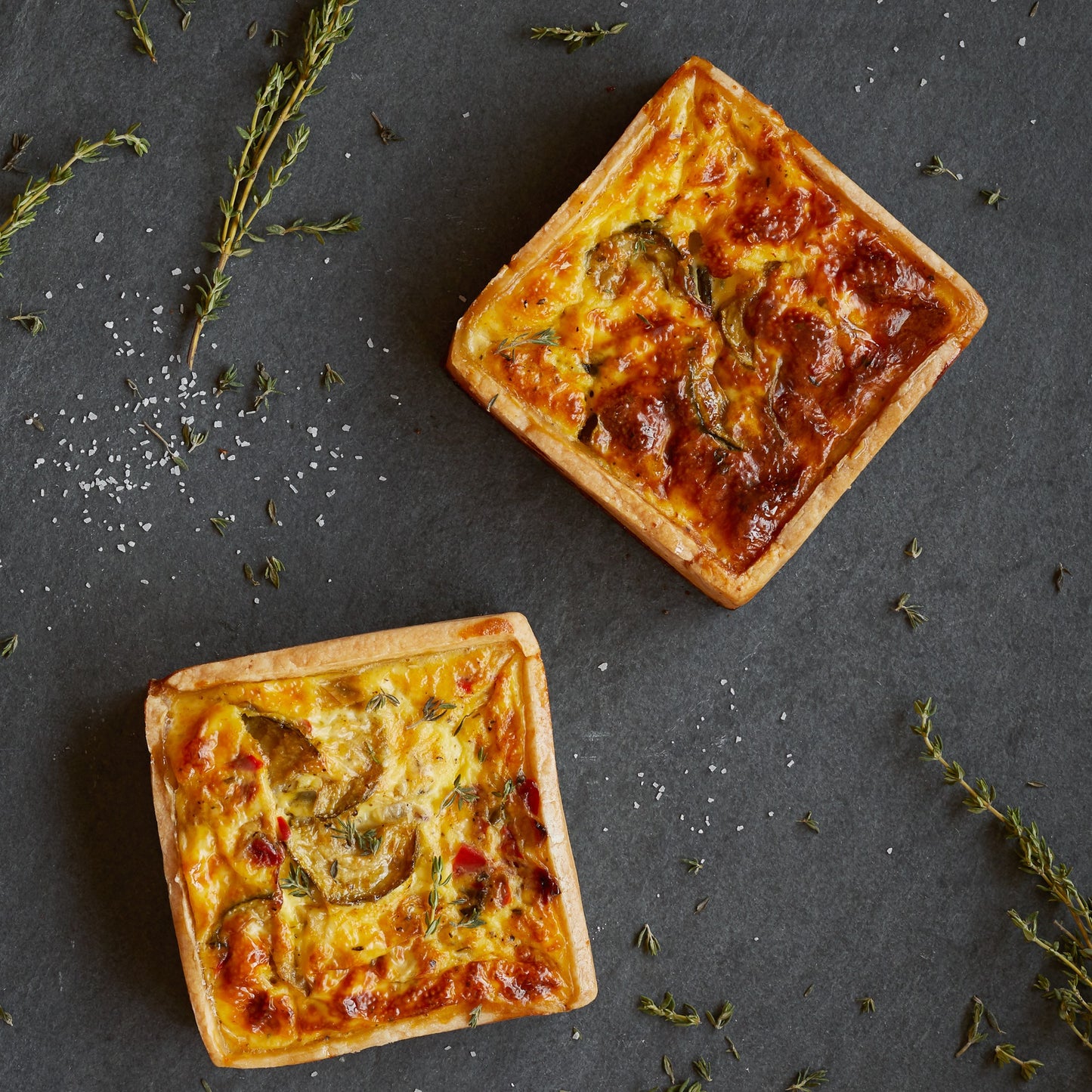 PETITE QUICHE ÉPINARDS +CHÈVRE | VÉGÉTARIEN