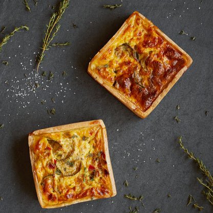 PETITE QUICHE ÉPINARDS +CHÈVRE | VÉGÉTARIEN