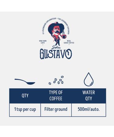 CAFÉ SEÑOR GUSTAVO | MOULU | EL MAGNIFICO MOKA-JAVA