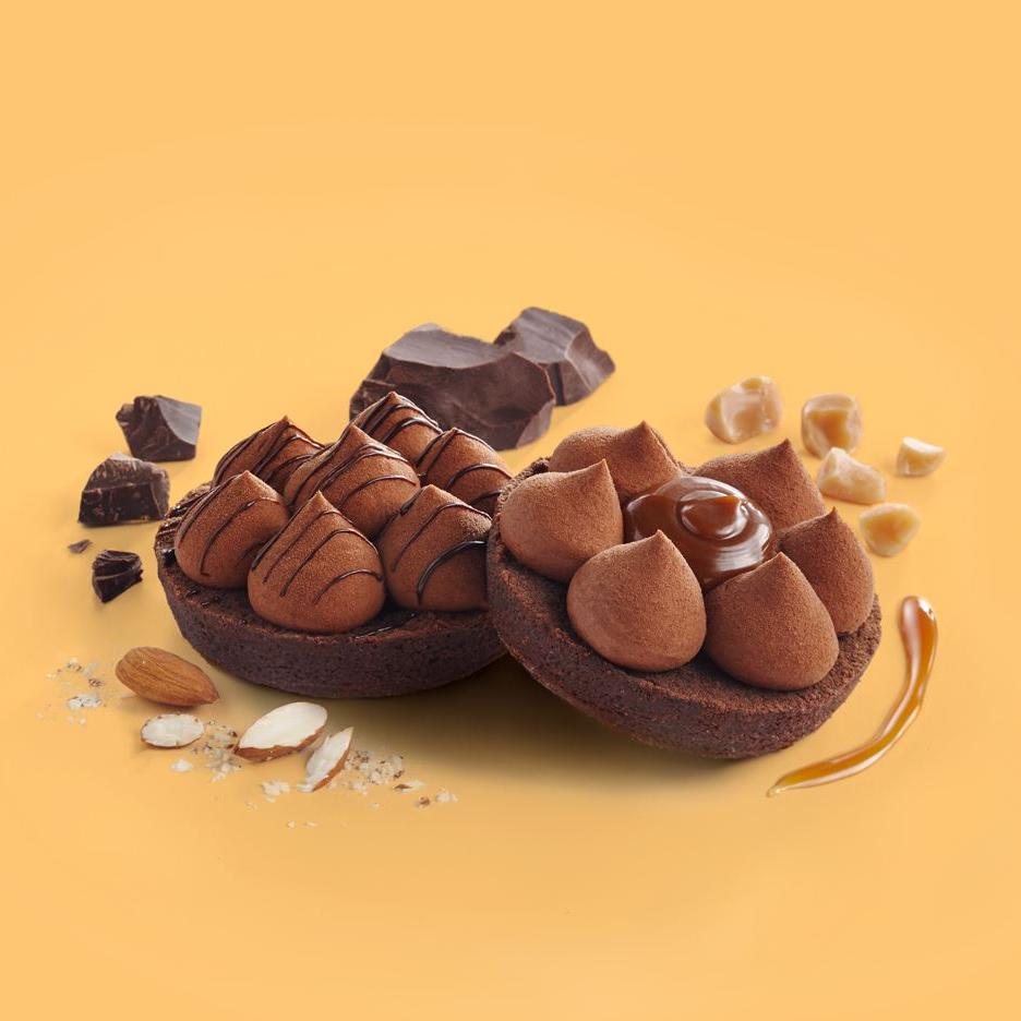TARTELETTE CHOCOLAT +CARAMEL | SANS GLUTEN