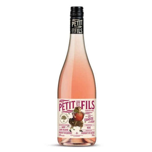 PETIT & FILS CIDRE ROSÉ ALCOOLISÉ LA FAMEUSE | 750 ML