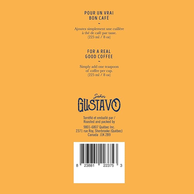 CAFÉ SEÑOR GUSTAVO | MOULU | EL MAGNIFICO MOKA-JAVA