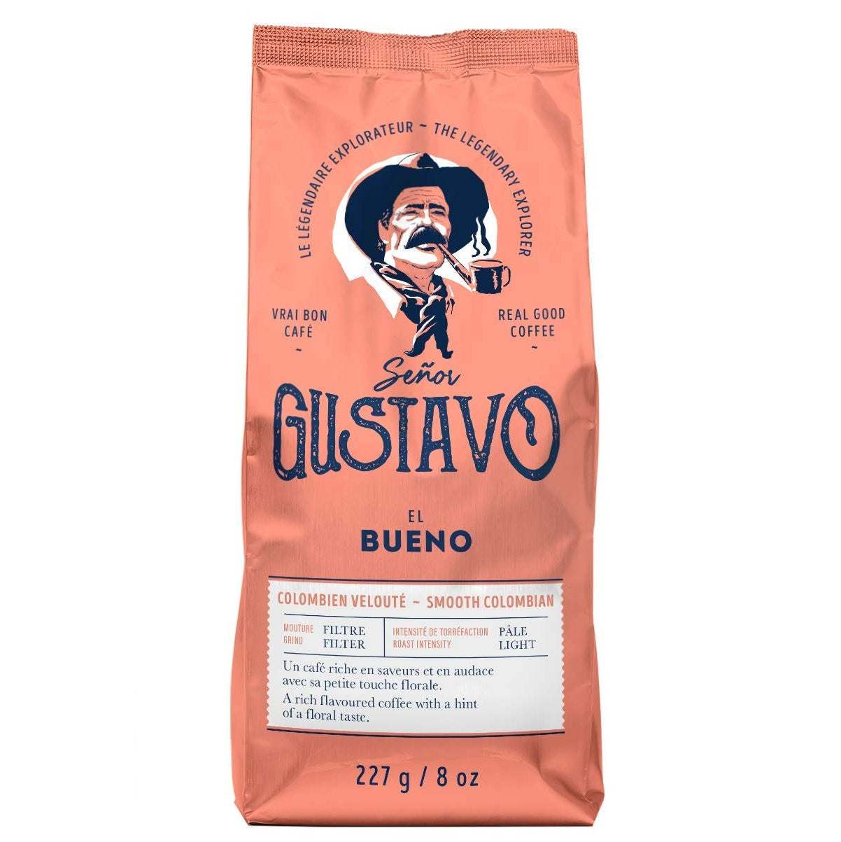 CAFÉ SEÑOR GUSTAVO | MOULU | EL BUENO COLOMBIEN VELOUTÉ