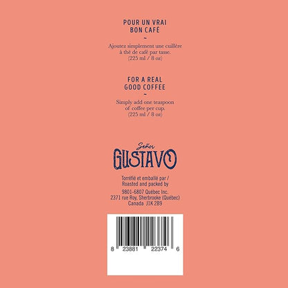 CAFÉ SEÑOR GUSTAVO | MOULU | EL BUENO COLOMBIEN VELOUTÉ