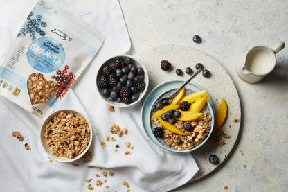CÉRÉALES GRANOLA | FRUITS MÉLANGÉS | 330 GR | BIO +VEGAN +CASHER