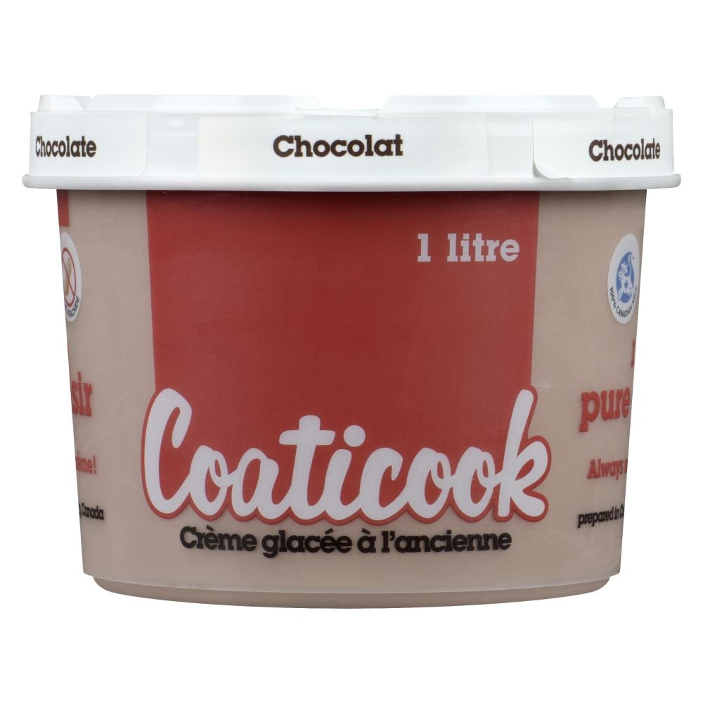 CRÈME GLACÉE COATICOOK | 1 LITRE | CHOCOLAT