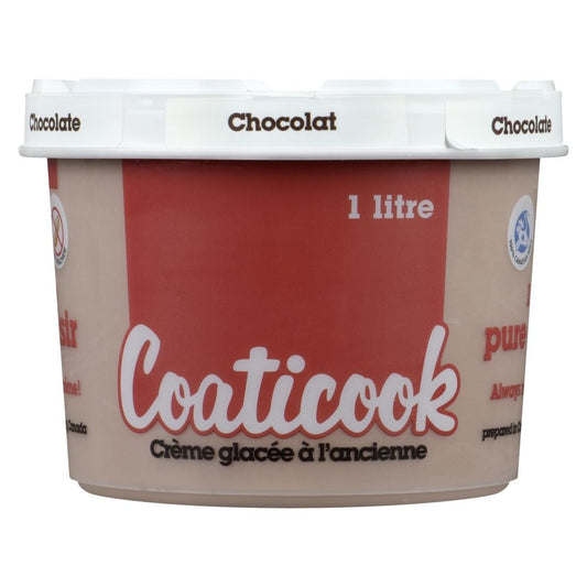 CRÈME GLACÉE COATICOOK | 1 LITRE | CHOCOLAT
