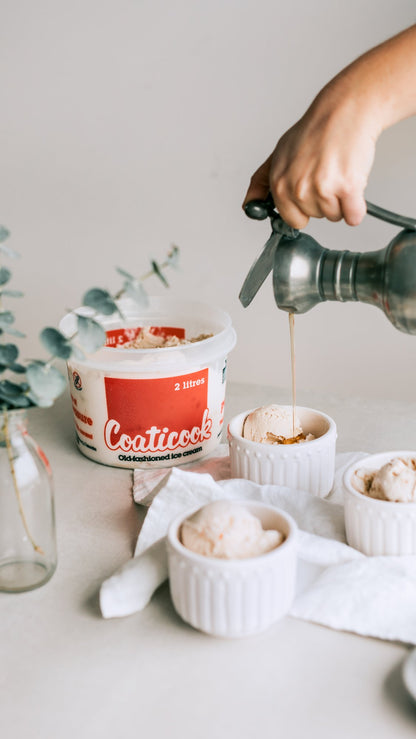 CRÈME GLACÉE COATICOOK | 1 LITRE | FRAISE