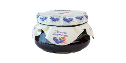 CONFITURE DE BLEUETS +POMMES