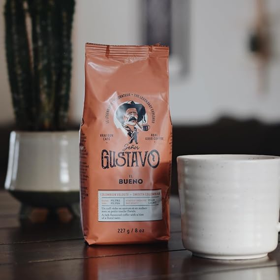 CAFÉ SEÑOR GUSTAVO | MOULU | EL BUENO COLOMBIEN VELOUTÉ