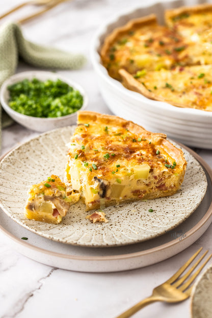 QUICHE DÉJEUNER | DE LA FERME À L'ASSIETTE (9 POUCES)