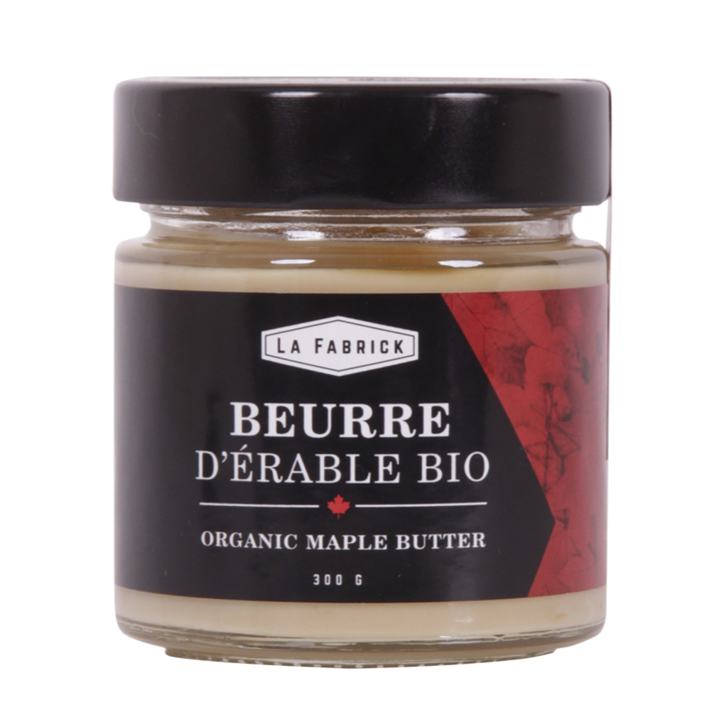 BEURRE D'ÉRABLE BIO +VEGAN | ÉRABLIÈRE LA FABRICK | SHEFFORD