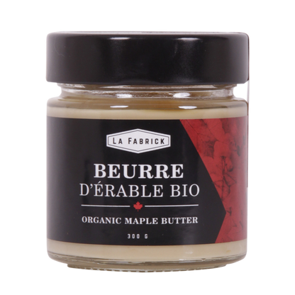 BEURRE D'ÉRABLE BIO +VEGAN | ÉRABLIÈRE LA FABRICK | SHEFFORD