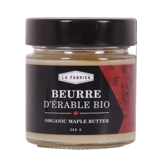 BEURRE D'ÉRABLE BIO +VEGAN | ÉRABLIÈRE LA FABRICK | SHEFFORD