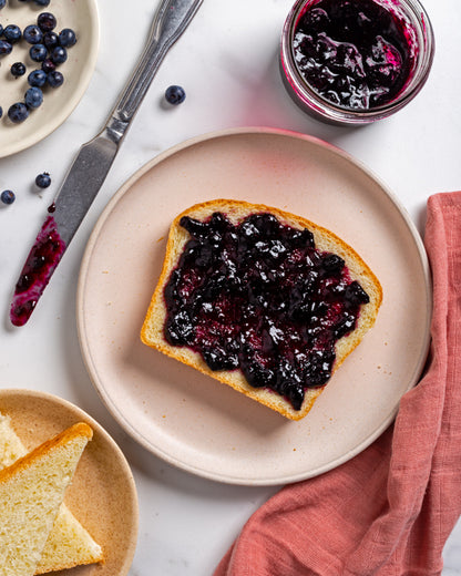CONFITURE DE BLEUETS +POMMES