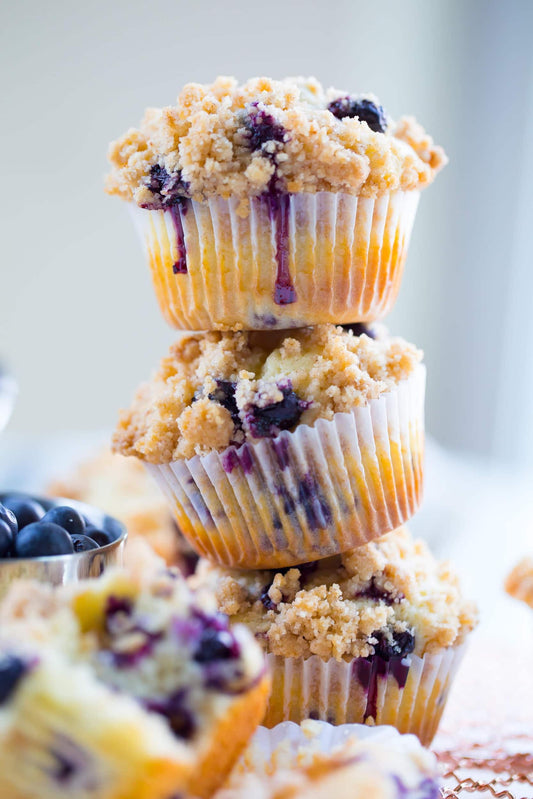 MUFFIN STREUSEL AUX BLEUETS