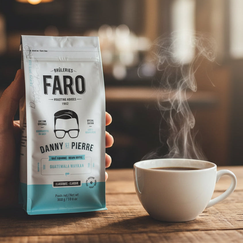 CAFÉ MOULU FARO | LE CHOIX DE DANNY - GUATEMALA | ÉQUITABLE | 300 GR