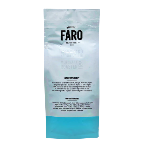 CAFÉ MOULU FARO | LE CHOIX DE DANNY - GUATEMALA | ÉQUITABLE | 300 GR