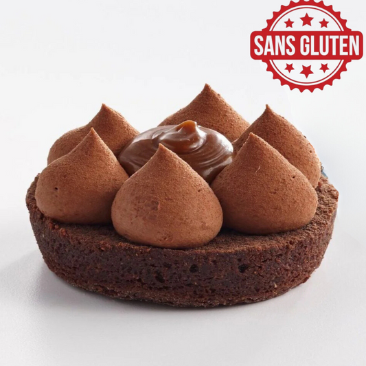 TARTELETTE CHOCOLAT +CARAMEL | SANS GLUTEN