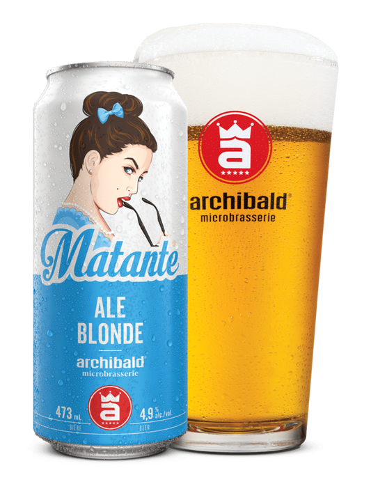 ARCHIBALD | MATANTE | BIÈRE BLONDE | 355 ML