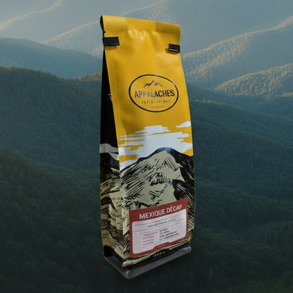 CAFÉ EN GRAINS APPALACHES | DÉCAFÉINÉ MEXIQUE | 340 GR