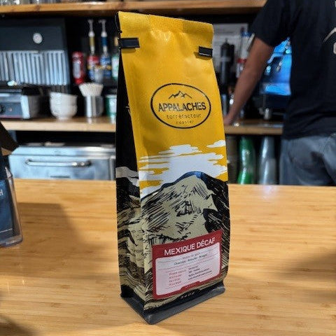 CAFÉ EN GRAINS APPALACHES | DÉCAFÉINÉ MEXIQUE | 340 GR