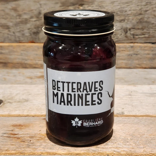 BETTERAVES MARINÉES | DE L'ÉRABLIÈRE À L'ASSIETTE