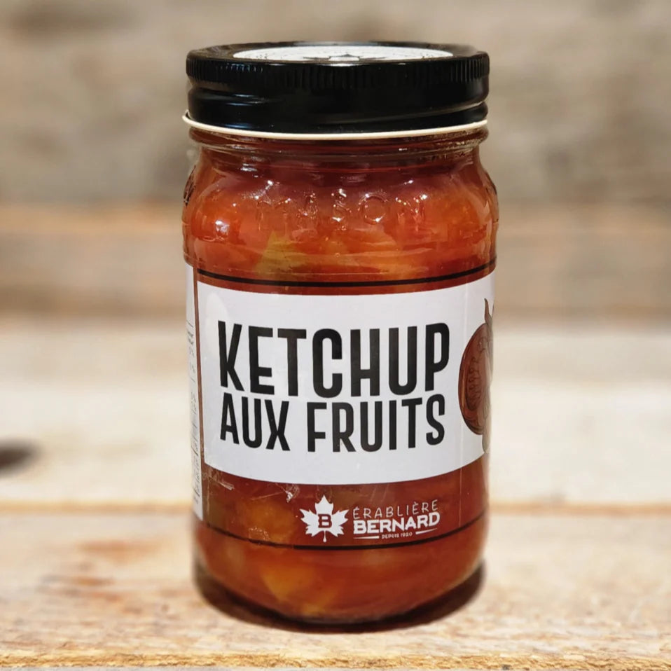 KETCHUP AUX FRUITS | DE L'ÉRABLIÈRE À L'ASSIETTE