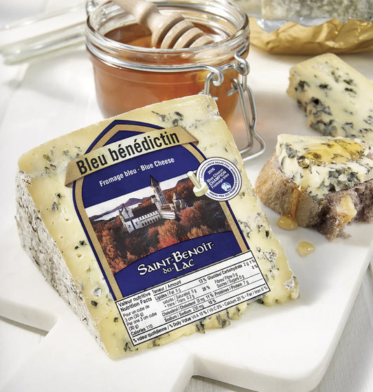 FROMAGE BLEU BÉNÉDICTIN | SANS LACTOSE | ABBAYE ST-BENOÎT-DU-LAC