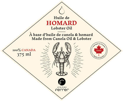 HUILE DE HOMARD BIO | SIROP D'ÉRABLE + THÉ DU LABRADOR