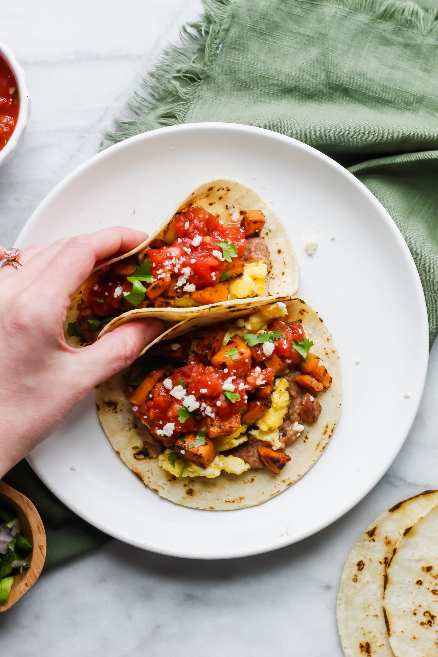 SALSA TAQUERA DOUCE À LA CORIANDRE | FERME LA BAROUETTE | 575 ML