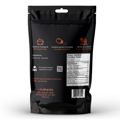 SEL DE MER FUMÉ ARTISANAL | FUMIX | 140 GR