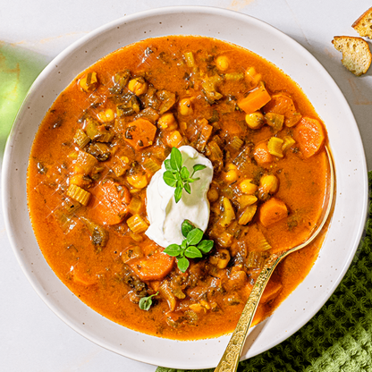 POTAGES & SOUPES | MAROCAINE AUX LÉGUMES +LENTILLES | VÉGÉ | 1 LITRE