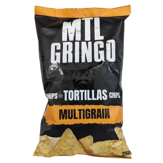 CROUSTILLES ARTISANALES DE TORTILLAS DE MAÏS | MULTIGRAIN | MTL GRINGO