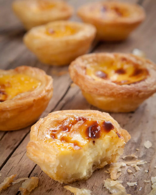 PASTEL DE NATAS | PÂTE FEUILLETÉE FARCIE DE CRÈME PÂTISSIÈRE